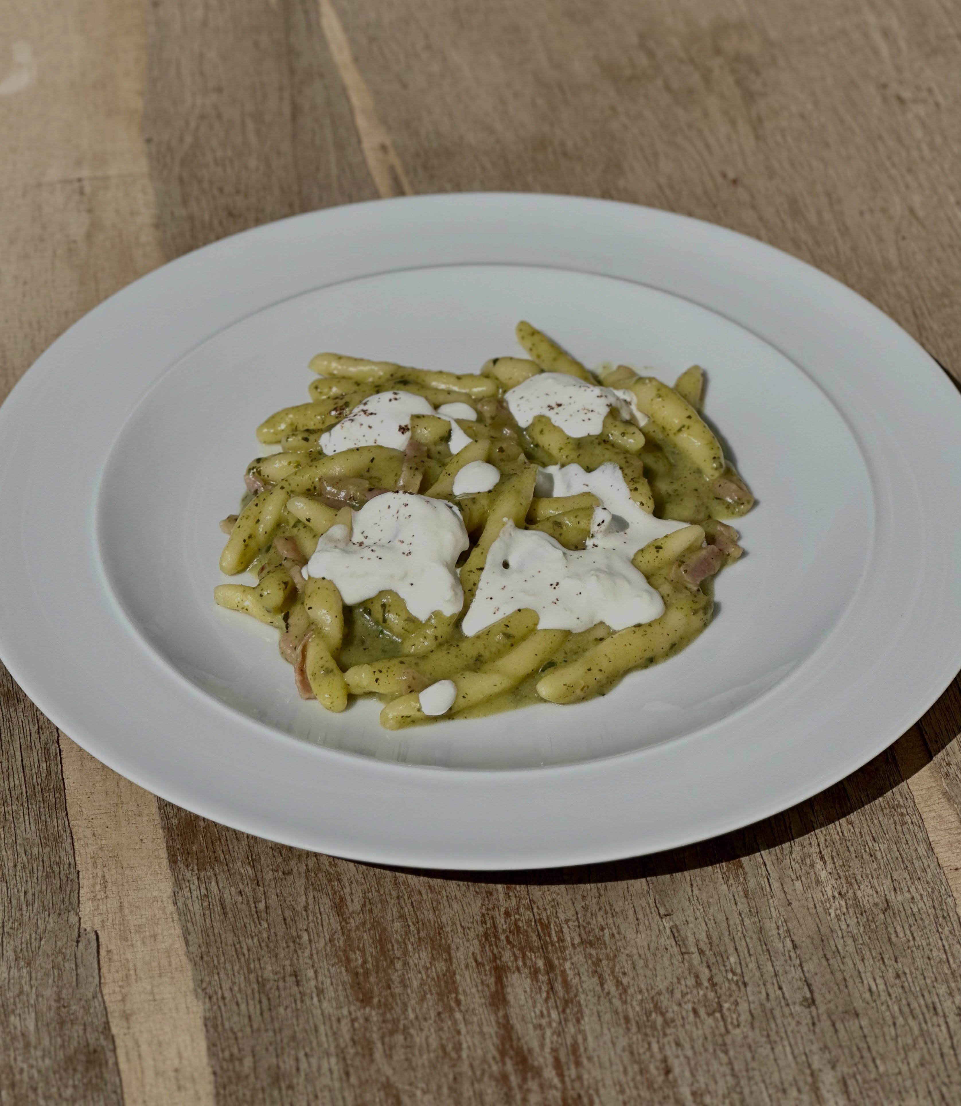 Cicatielli Zucchine e Stracciata